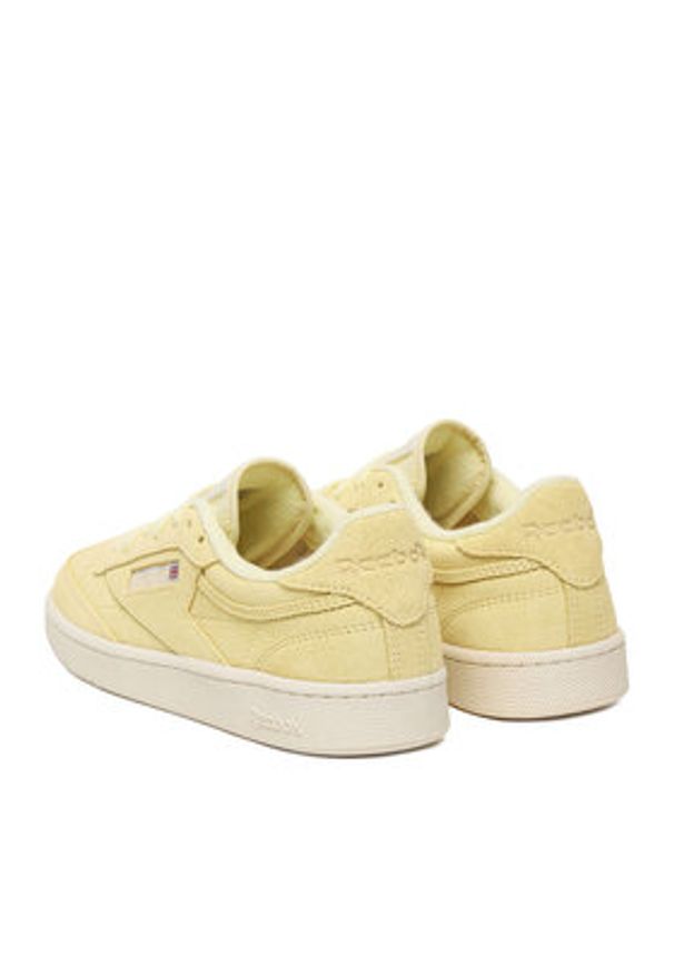 Reebok Sneakersy EO-CLUB C 85 100263742 Żółty. Kolor: żółty. Materiał: zamsz, skóra. Model: Reebok Club
