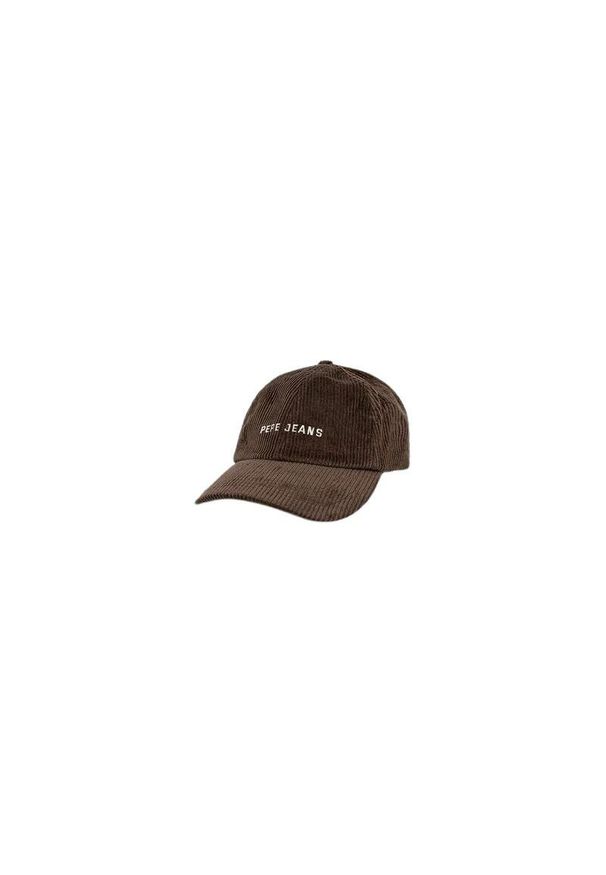 Czapka z daszkiem Pepe Jeans Wyn. Kolor: brązowy. Styl: sportowy