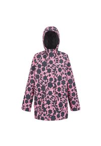 Regatta - Kurtka Damska Orla Kiely Swing II Floral Waterproof Jacket. Kolor: różowy. Sport: turystyka piesza