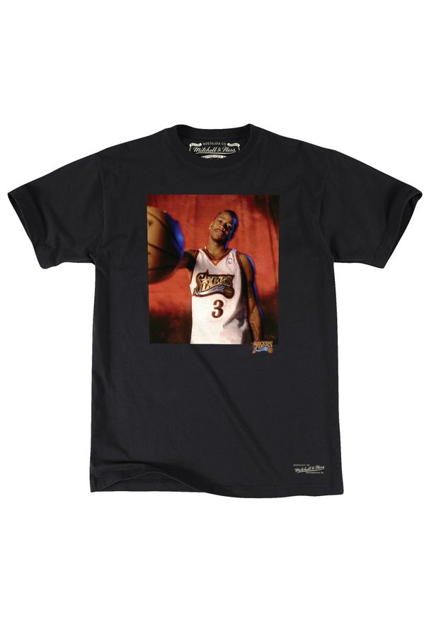 Mitchell & Ness - Koszulka Philadelphia 76ers Blank Traditional. Kolor: czarny. Sport: koszykówka