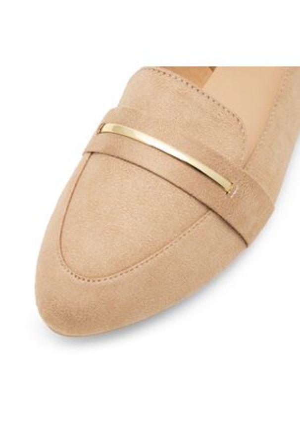 Clara Barson Lordsy WYL04073-1 Beżowy. Kolor: beżowy. Materiał: materiał