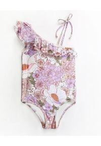 ZIMMERMANN KIDS - Asymetryczny strój jednoczęściowy w kwiaty 2-10 lat. Kolor: różowy, wielokolorowy, fioletowy. Wzór: kwiaty #4