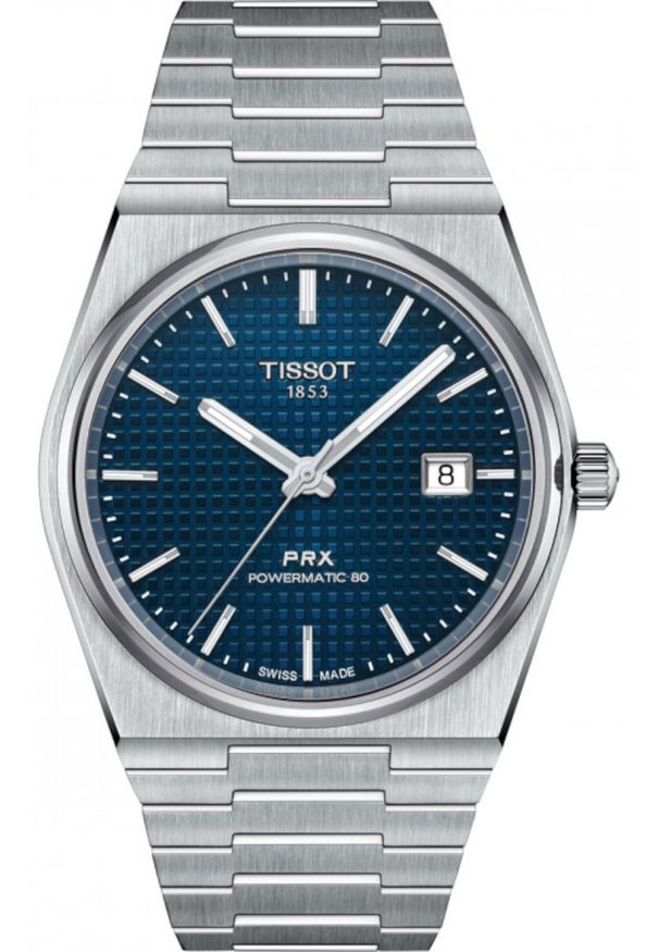 Zegarek Męski TISSOT PRX Powermatic 80 T-CLASSIC T137.407.11.041.00. Styl: retro, elegancki