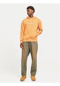 Jack & Jones Bluza Vesterbro 12241687 Pomarańczowy Relaxed Fit. Kolor: pomarańczowy. Materiał: syntetyk, bawełna #4