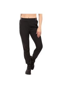 Damski strój do biegania Kilpi Heyes. Kolor: czarny. Materiał: dresówka. Sezon: lato. Sport: turystyka piesza #1