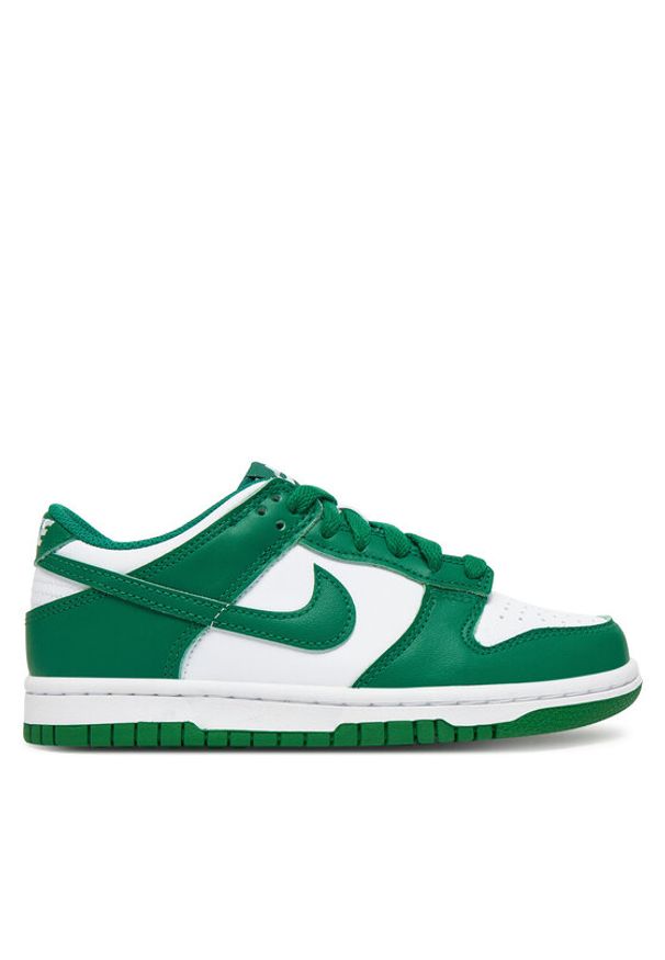 Nike Sneakersy Dunk Low (GS) FB9109 114 Zielony. Kolor: zielony. Materiał: skóra