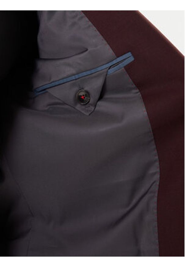 Hugo - HUGO Garnitur Henry/Getlin 232X 50547345 Brązowy Slim Fit. Kolor: brązowy. Materiał: syntetyk