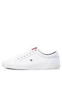 TOMMY HILFIGER - Tommy Hilfiger Sneakersy Iconic Long Lace Sneaker FM0FM01536 Biały. Kolor: biały. Materiał: materiał #3