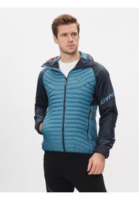 Dynafit Kurtka puchowa Speed Insulation Hooded Jkt M 71786 Niebieski Regular Fit. Kolor: niebieski. Materiał: syntetyk, puch