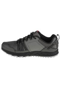 skechers - Buty do chodzenia męskie Skechers Escape Plan. Zapięcie: sznurówki. Kolor: wielokolorowy, fioletowy, czarny, szary. Materiał: materiał, syntetyk, tkanina. Szerokość cholewki: normalna. Sport: turystyka piesza