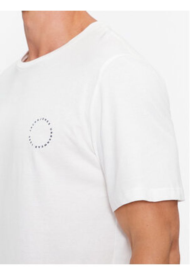 Jack & Jones T-Shirt 12235209 Biały Regular Fit. Kolor: biały. Materiał: bawełna