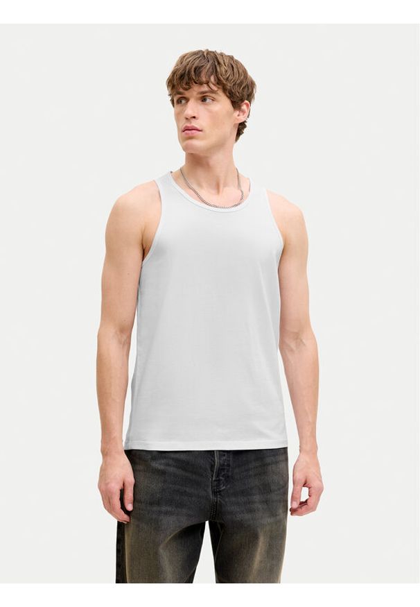 Jack & Jones Komplet tank topów Organic 12297688 Czarny Regular Fit. Kolor: czarny. Materiał: bawełna
