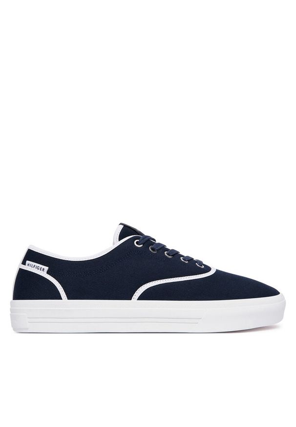 TOMMY HILFIGER - Tenisówki Tommy Hilfiger. Kolor: niebieski