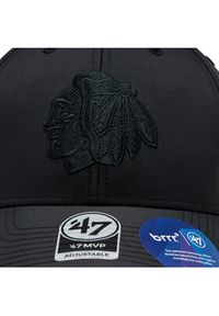 47 Brand Czapka z daszkiem NHL Chicago Blackhawks Brrr TT Snap 47 H-BRTTS04BBP-BK Czarny. Kolor: czarny. Materiał: materiał, nylon #3