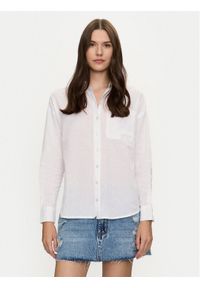 Brave Soul Koszula LSH-659ARIEL Biały Regular Fit. Kolor: biały. Materiał: bawełna #1
