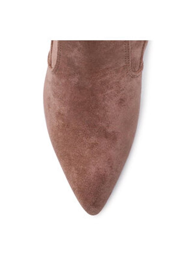 DeeZee Kozaki WYL2838-1 Beżowy. Kolor: beżowy. Materiał: materiał