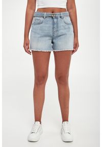 Twinset Milano - Spodenki damskie jeansowe TWINSET. Materiał: jeans #4