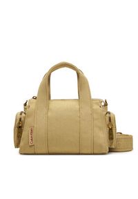 Calvin Klein Torebka Webbing Strap Canvas Pocket Bag LV04F3464G Beżowy. Kolor: beżowy #3