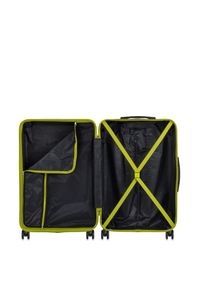 Ochnik - Komplet walizek na kółkach 19''/24''/28''. Kolor: zielony. Materiał: materiał, poliester, guma, kauczuk #6