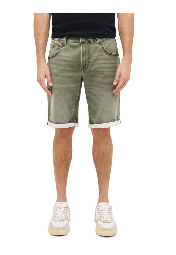 Męskie Szorty Mustang Style Chicago Shorts Z Ivy Green 1016351 6421