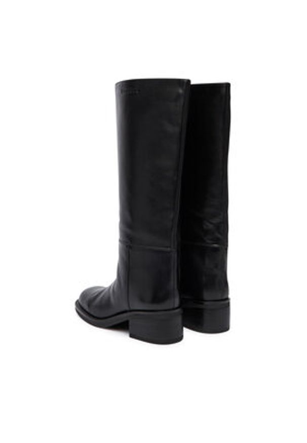 Patrizia Pepe Kozaki 2Y0042 L048 K103 Czarny. Kolor: czarny. Materiał: skóra