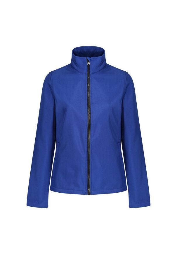 Regatta - Kurtka Damska Ablaze Printable Soft Shell. Kolor: niebieski. Sport: turystyka piesza