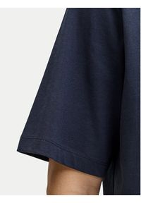 Jack & Jones T-Shirt Ejeff Logo 12288536 Granatowy Regular Fit. Kolor: niebieski. Materiał: bawełna #4