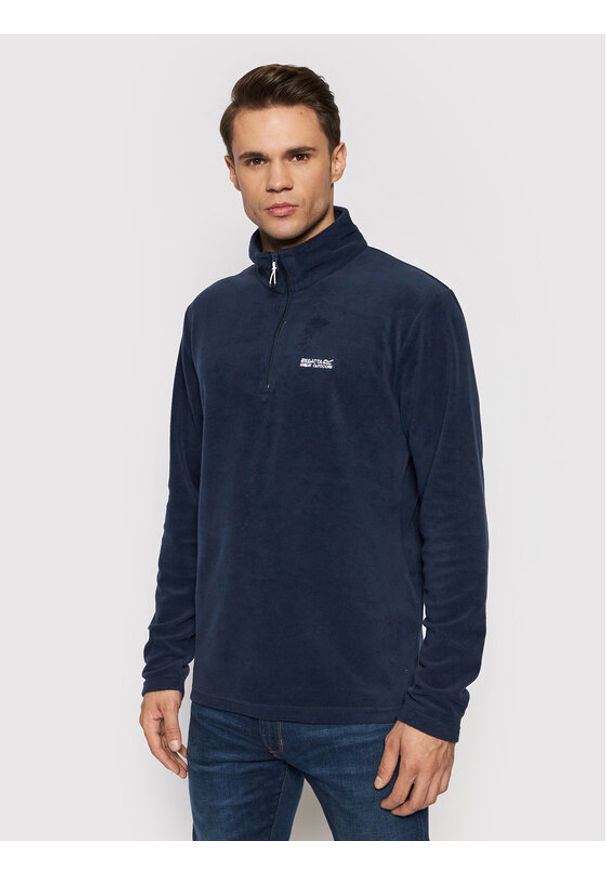 Regatta Polar Thompson RMA021 Granatowy Regular Fit. Kolor: niebieski. Materiał: syntetyk