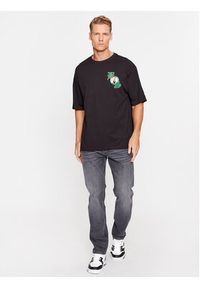 New Era T-Shirt Nba Team Graphic 60416333 Czarny Regular Fit. Kolor: czarny. Materiał: bawełna #5