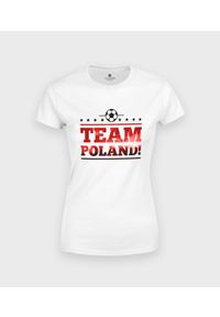 MegaKoszulki - Koszulka damska Team Poland 2. Materiał: bawełna #1