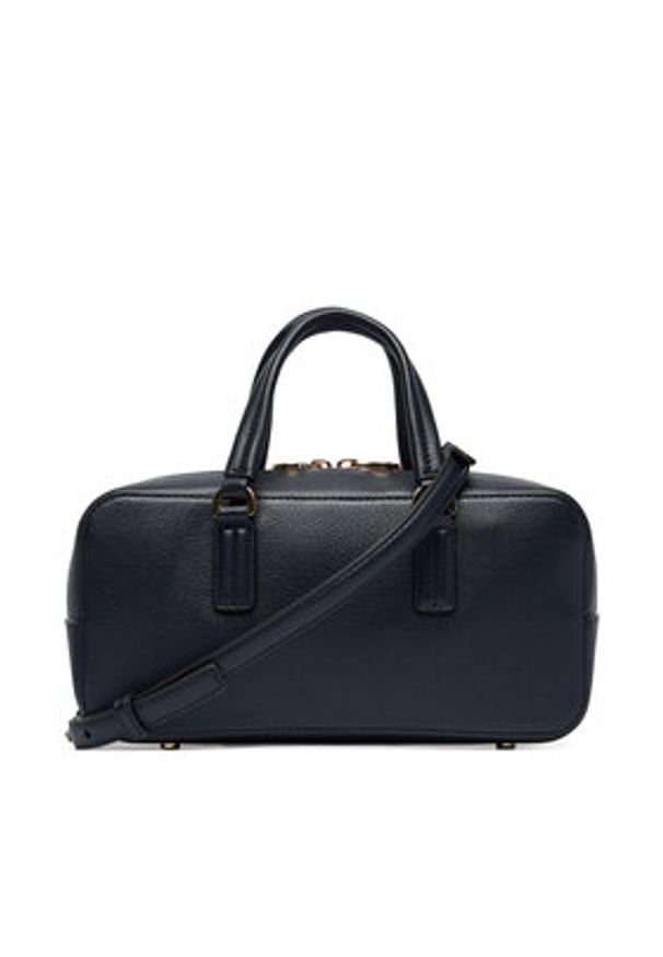 TOMMY HILFIGER - Tommy Hilfiger Torebka Th Daily Crossover Corp AW0AW18641 Granatowy. Kolor: niebieski. Materiał: skórzane