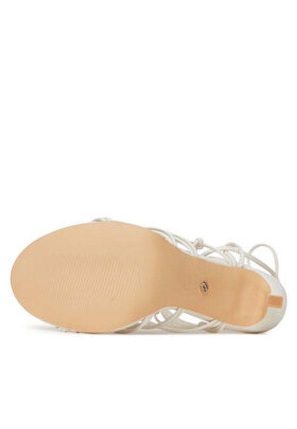 DeeZee Sandały FA05-3492-S1 Biały. Kolor: biały. Materiał: materiał, syntetyk