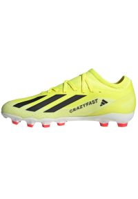 Adidas - Buty adidas X Crazyfast League Ll Mg M IF0696 żółte. Kolor: żółty. Materiał: materiał, syntetyk. Szerokość cholewki: normalna #3