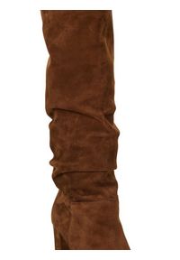 Lauren Ralph Lauren - LAUREN RALPH LAUREN Kozaki 802937807002 Brązowy. Kolor: brązowy. Materiał: zamsz, skóra #4