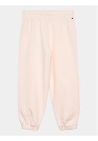 TOMMY HILFIGER - Tommy Hilfiger Spodnie dresowe KG0KG07232 M Różowy Regular Fit. Kolor: różowy. Materiał: bawełna #2