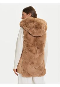 Rinascimento Bezrękawnik CFC0122220003 Beżowy Regular Fit. Kolor: beżowy. Materiał: syntetyk. Długość rękawa: bez rękawów #5