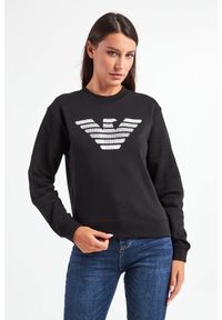 Emporio Armani - Bluza damska EMPORIO ARMANI. Długość: długie. Wzór: aplikacja, nadruk #2