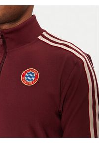 Adidas - adidas Bluza FC Bayern Terrace JF0582 Czerwony Slim Fit. Kolor: czerwony. Materiał: syntetyk #5