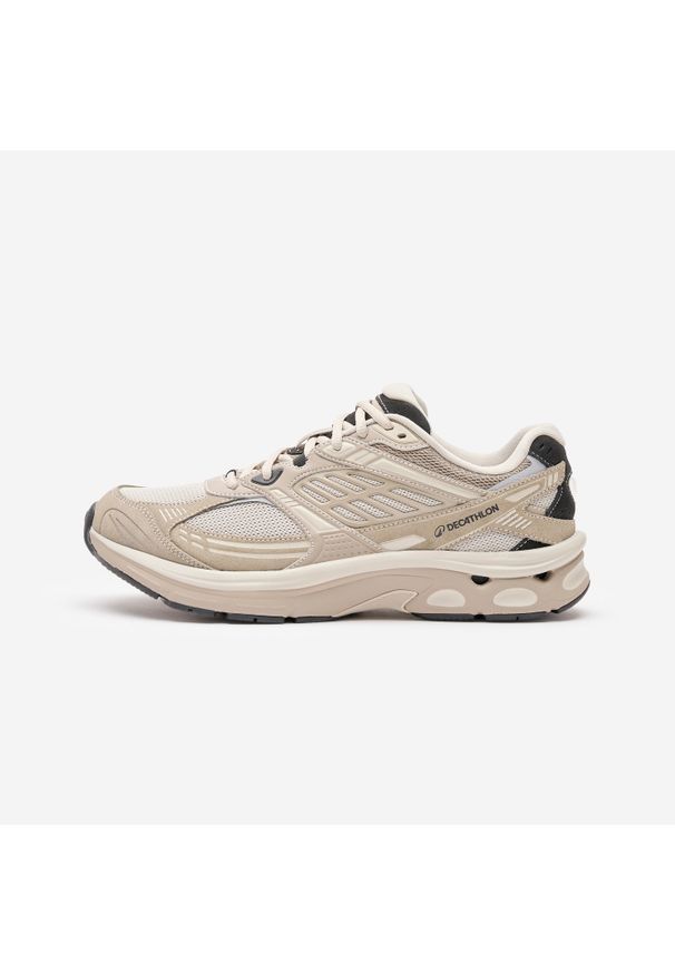 Decathlon - Sneakersy męskie RR2K zamszowe. Kolor: czarny, brązowy, wielokolorowy, beżowy. Materiał: zamsz. Sezon: lato