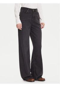 Lee Jeansy Stella 112363522 Czarny Wide Leg. Kolor: czarny