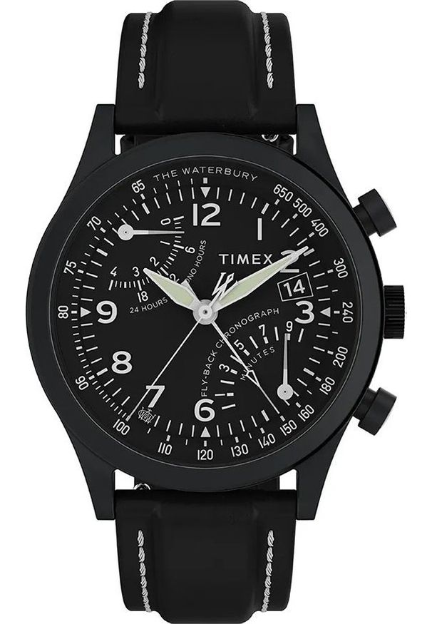 Zegarek Timex Zegarek męski Timex TW2W48000 czarny. Kolor: czarny