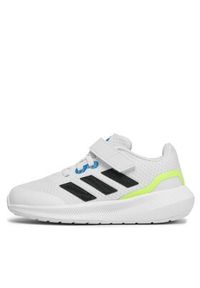 Adidas - adidas Buty RunFalcon 3.0 Elastic Lace Top Strap Shoes IG7279 Biały. Kolor: biały. Sport: bieganie #7