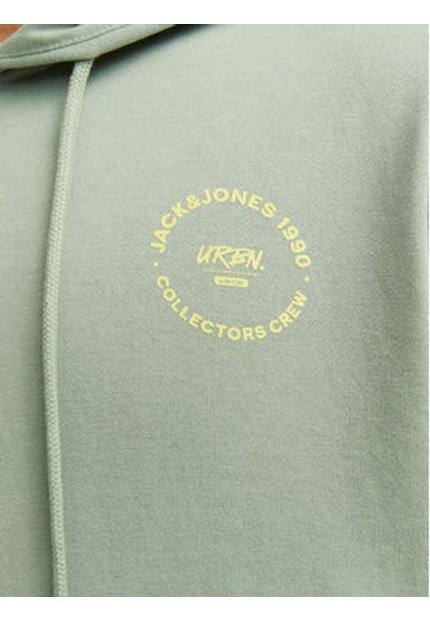 Jack & Jones Bluza Simon 12269353 Zielony Standard Fit. Kolor: zielony. Materiał: syntetyk, bawełna