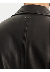 BOSS Kurtka skórzana Jolush 50530258 Czarny Regular Fit. Kolor: czarny. Materiał: skóra #5