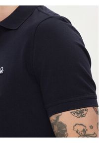 United Colors of Benetton - United Colors Of Benetton Polo 3089J3179 Granatowy Regular Fit. Typ kołnierza: polo. Kolor: niebieski. Materiał: bawełna #3