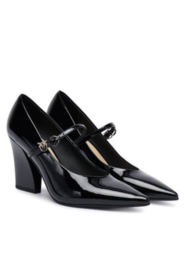 Pinko - PINKO Czółenka Viola 01 SD0415E002 Czarny. Kolor: czarny. Materiał: skóra