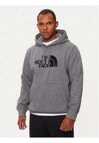 The North Face Bluza Drew Peak NF0A89EM Szary Regular Fit. Kolor: szary. Materiał: bawełna #1