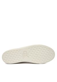 Calvin Klein Sneakersy Vulc Flatform Lace Up Moire YW0YW02012 Brązowy. Kolor: brązowy. Materiał: materiał #5