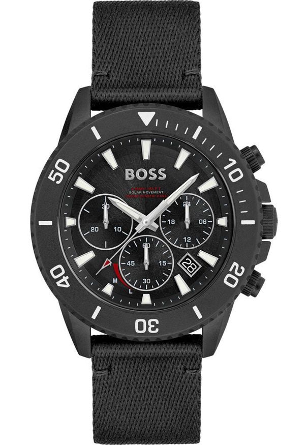Zegarek BOSS 1513918. Kwarcowy, Kolor czarny. Mężczyzna. NoSize. Kolor: czarny