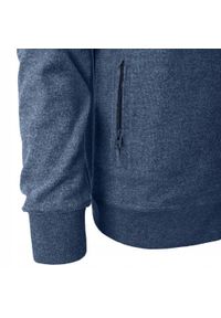 Wygodna, Rozpinana Bawełniana Bluza - Pako Jeans - Niebieska. Kolor: niebieski. Materiał: poliester, bawełna #7